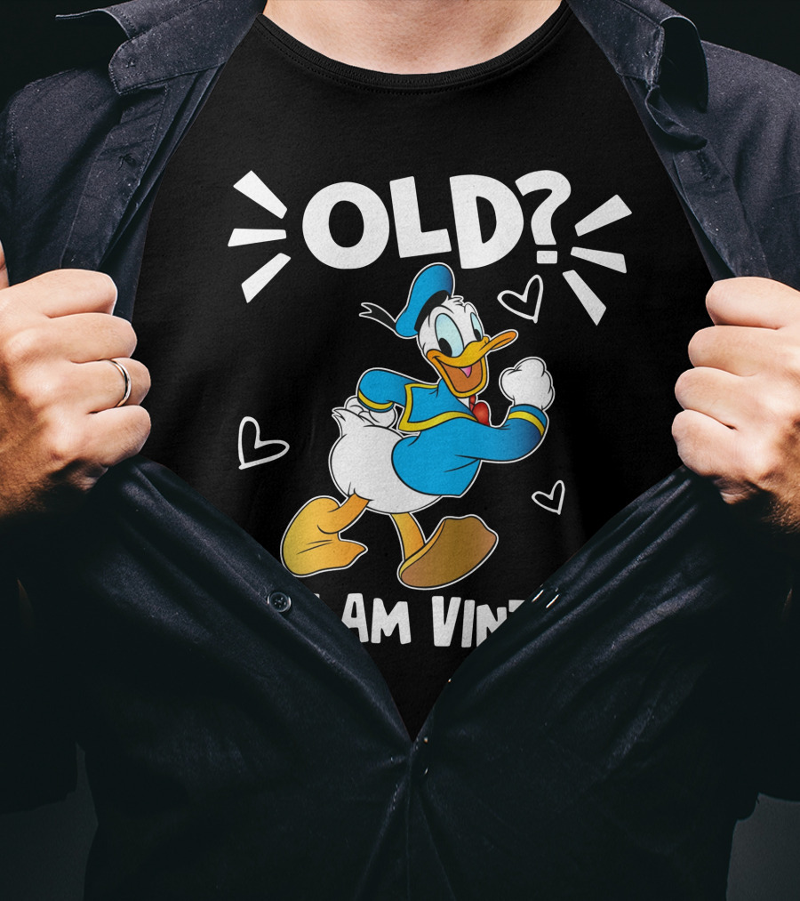 Donald Old? No I Am Vintage T-Shirt