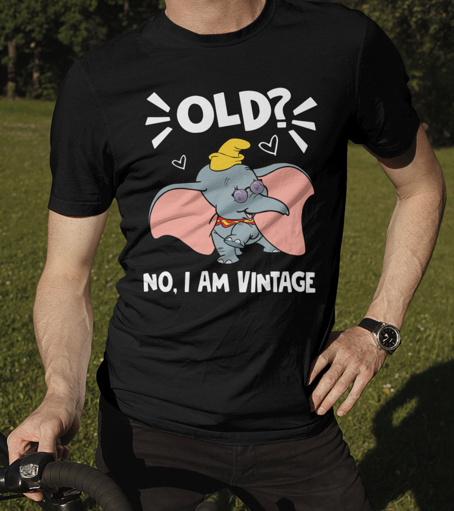 Dumbo Old No I Am Vintage T-Shirt