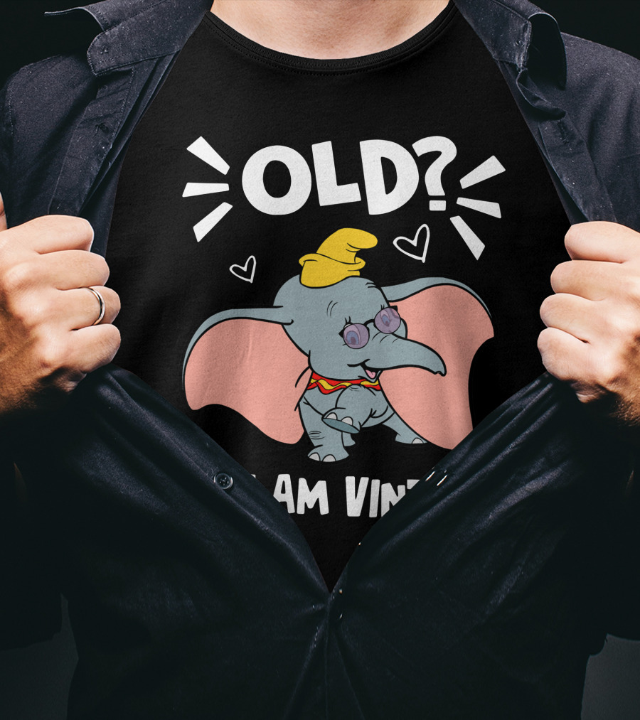 Dumbo Old No I Am Vintage T-Shirt