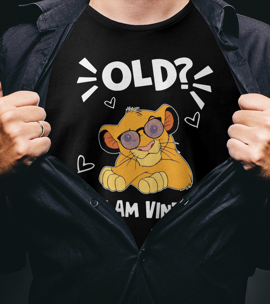 Simba Old No I Am Vintage T-Shirt