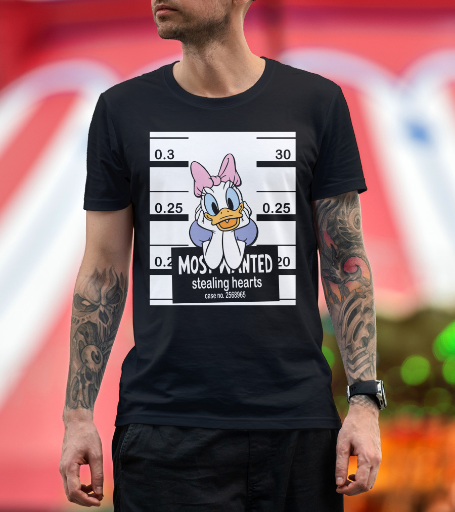 Daisy Most Wanted Stealing Hearts Case No. 2568965 T-Shirt
