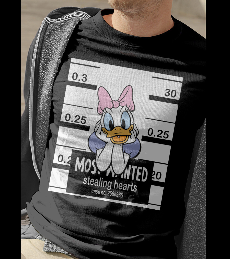 Daisy Most Wanted Stealing Hearts Case No. 2568965 T-Shirt