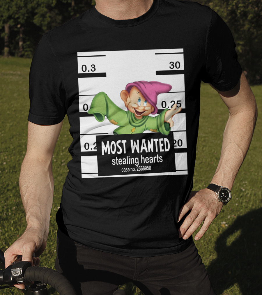 Most Wanted Stealing Hearts Dopey Case No. 2568958 T-Shirt