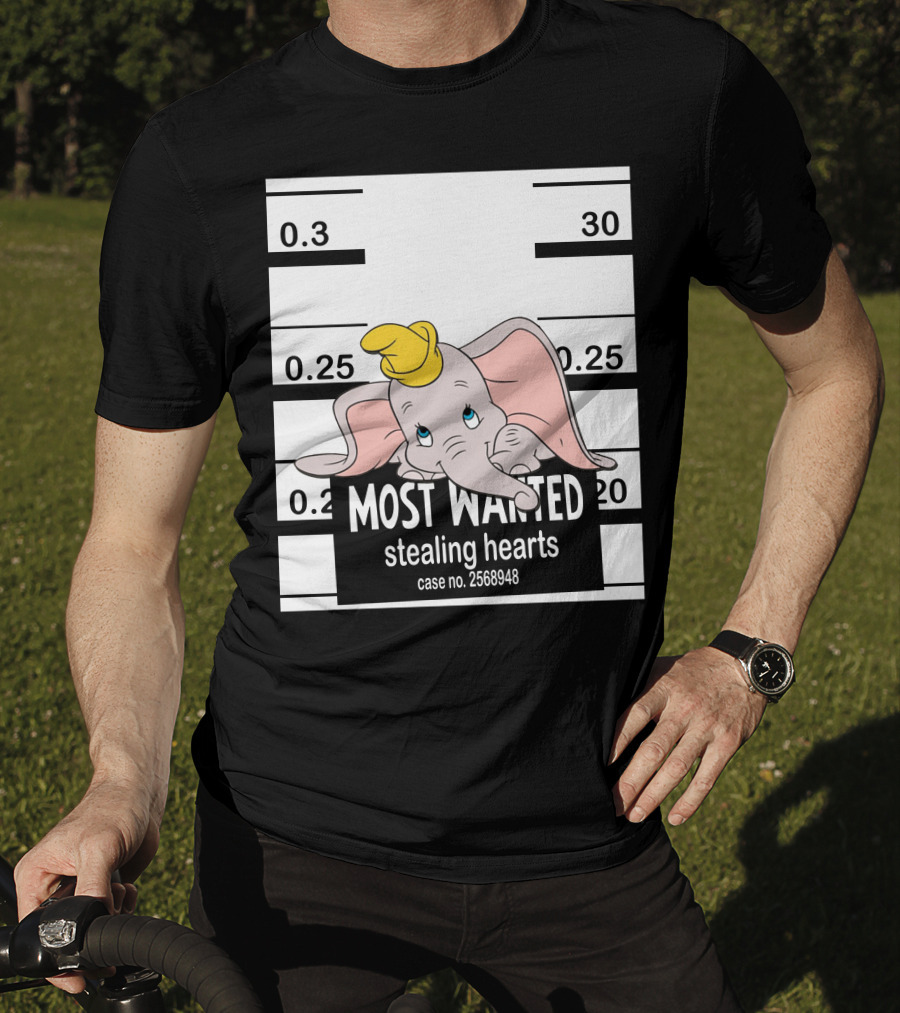Dumbo Most Wanted Stealing Hearts Case No. 2568948 T-Shirt