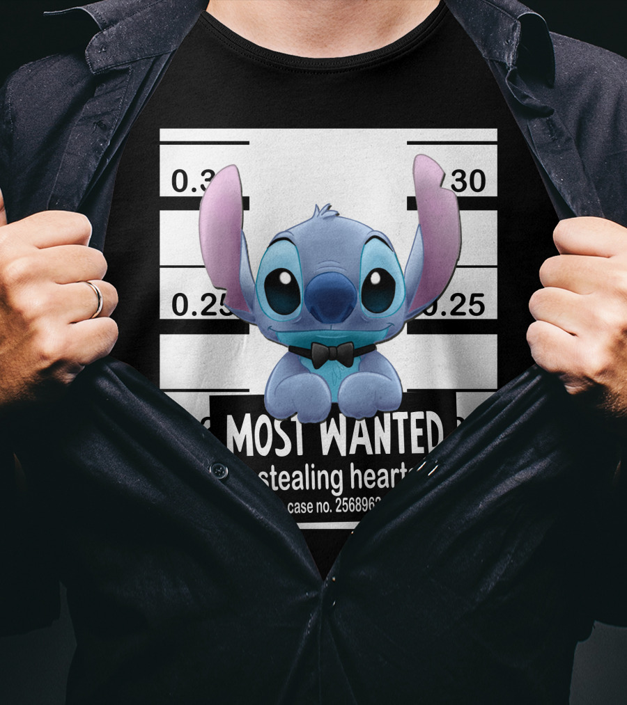 Most Wanted Stealing Hearts Alien Case No. 2568962 T-Shirt