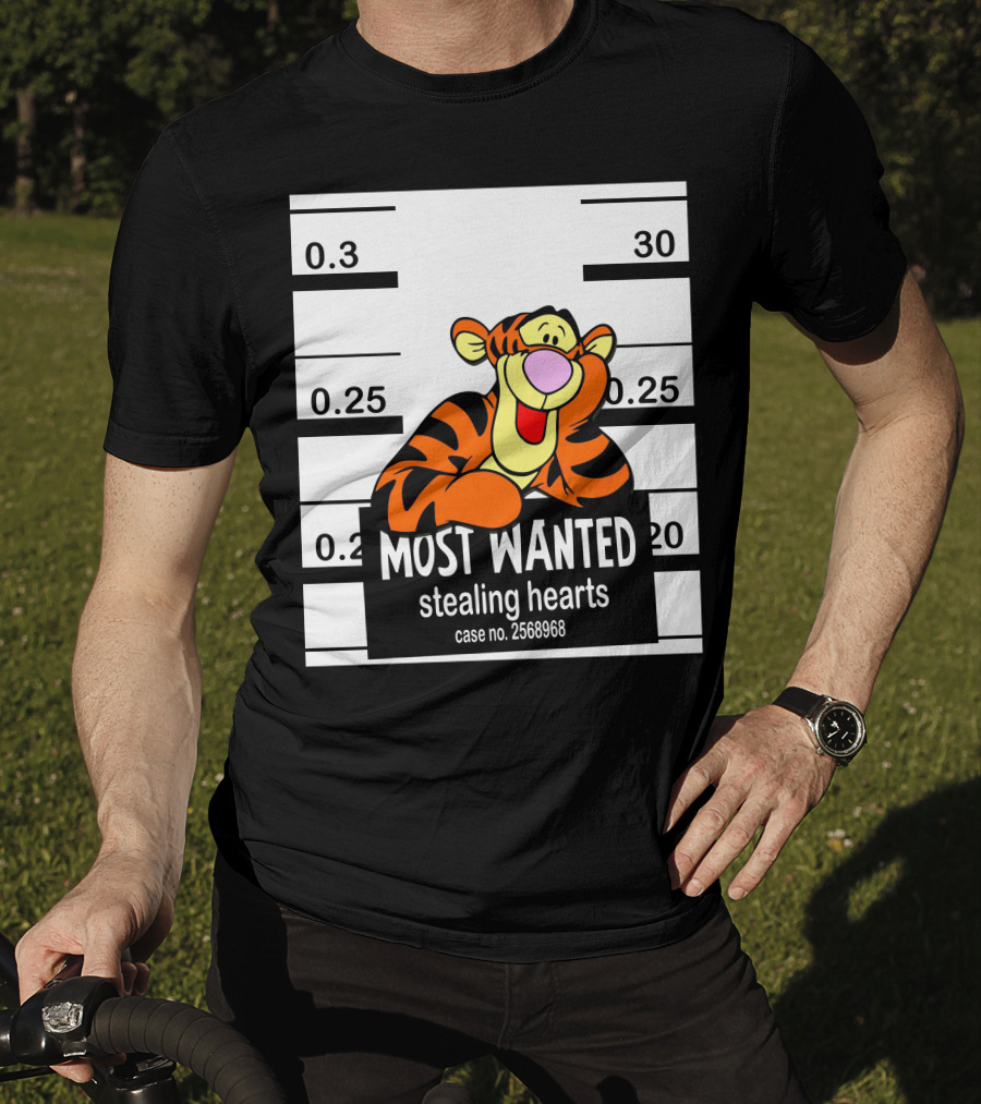Most Wanted Tigger Stealing Hearts Case No. 2568968 T-Shirt