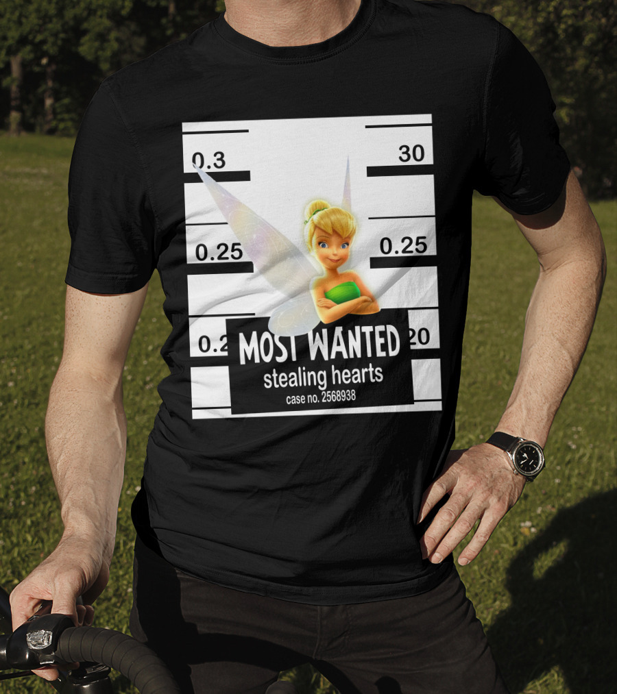 Most Wanted Stealing Hearts Tinker Bell Case No. 2568938 T-Shirt