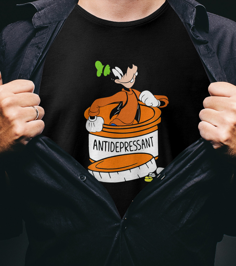 Goofy Antidepressant T-Shirt