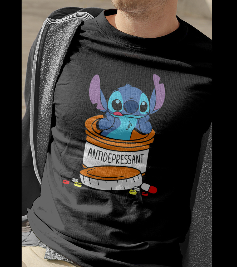 Stitch Antidepressant Rx T-Shirt