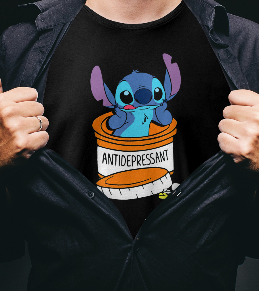 Stitch Antidepressant Rx T-Shirt