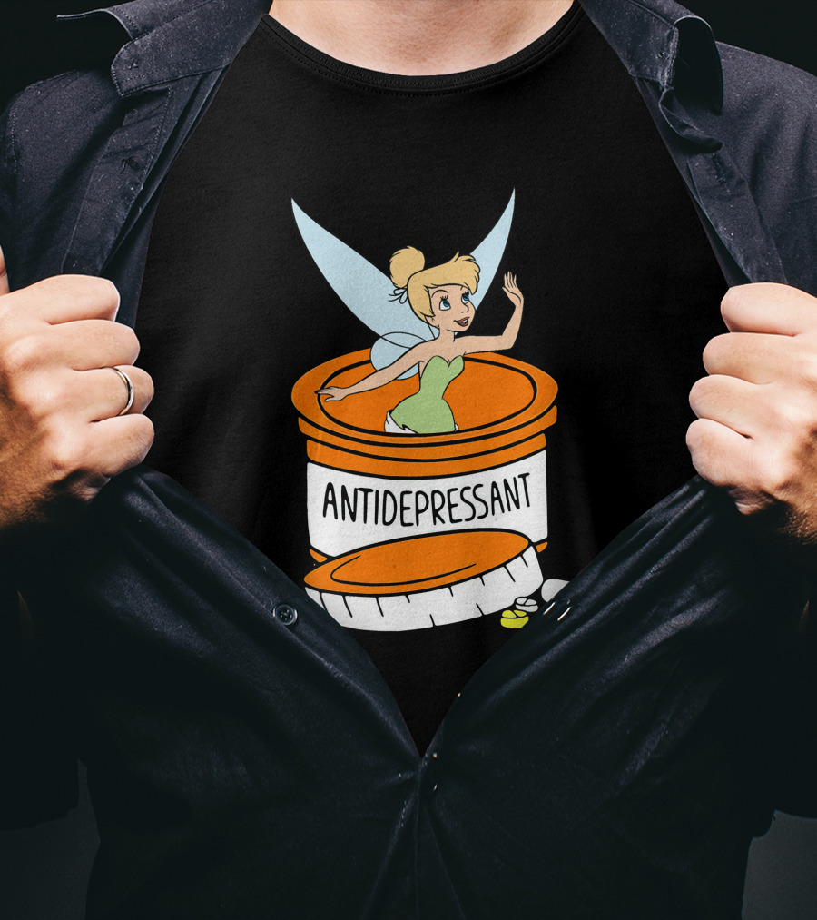 Tinker Bell Antidepressant Capsule T-Shirt