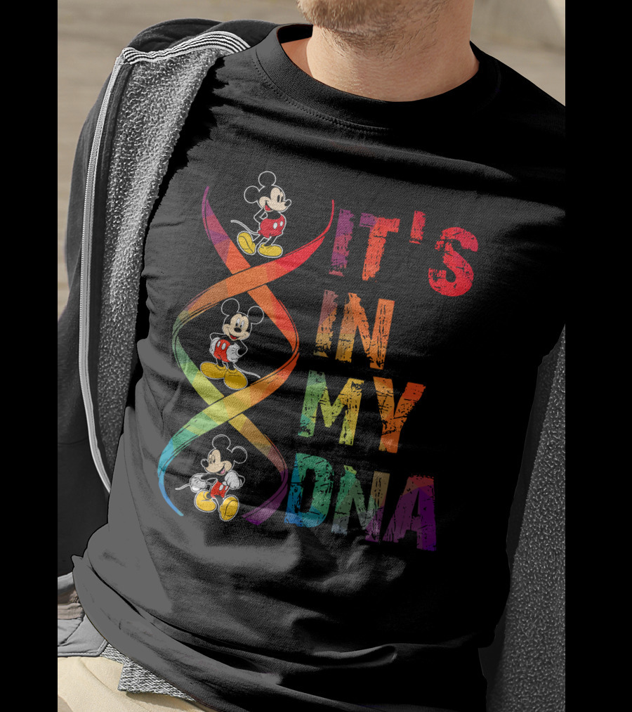 Mickey It's In My Dna T-Shirt
