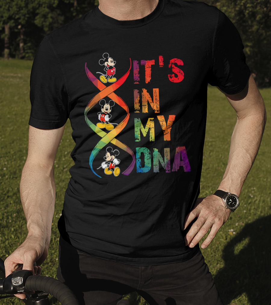 Mickey It's In My Dna T-Shirt