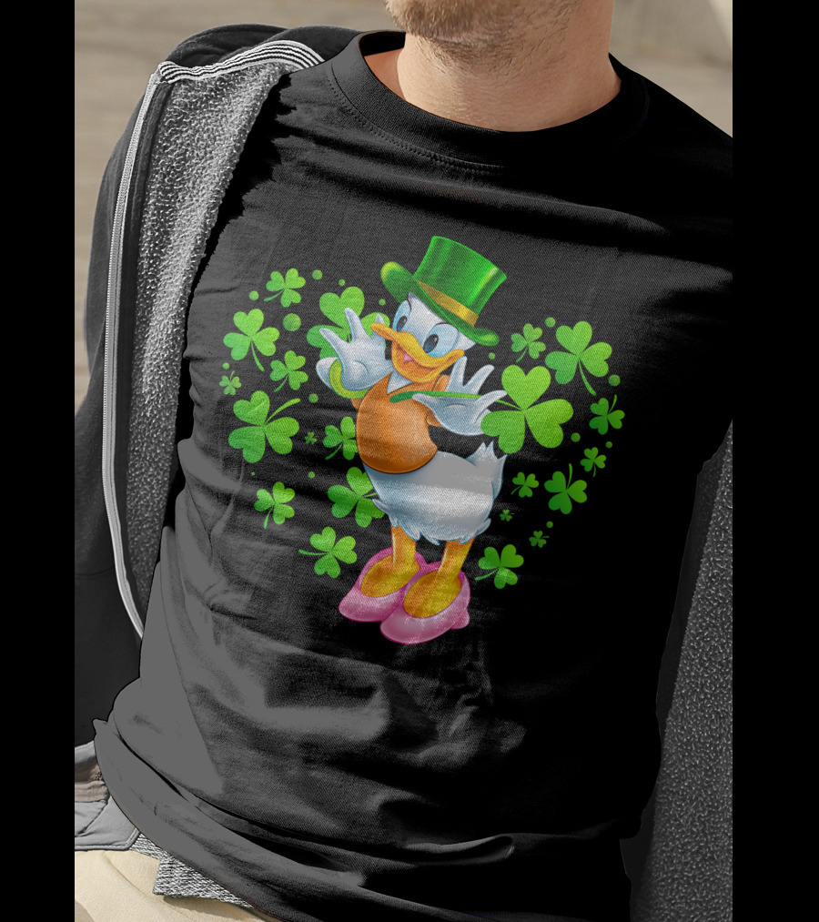 Daisy Duck St. Patrick's Day Shamrock Celebration T-Shirt