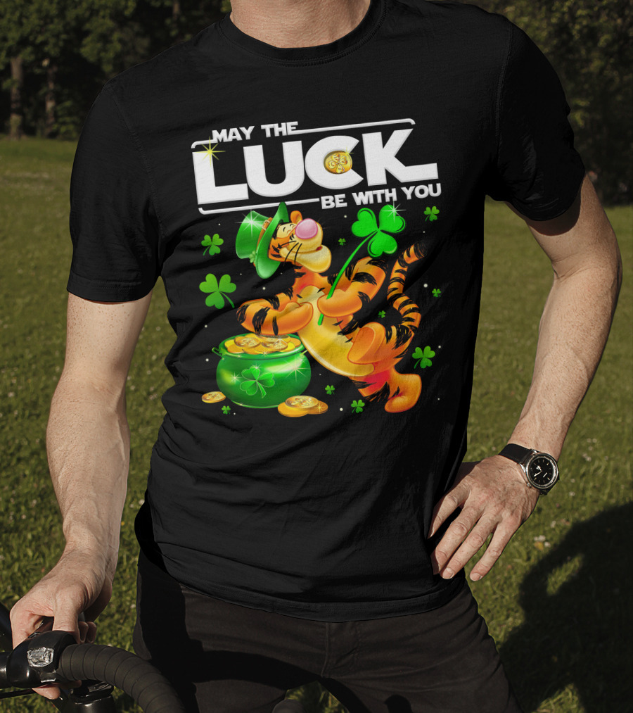 May The Luck Be With You Tigger T-Shirt