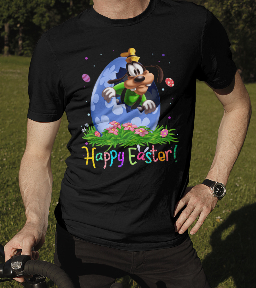 Happy Easter Goofy Egg Surprise T-Shirt