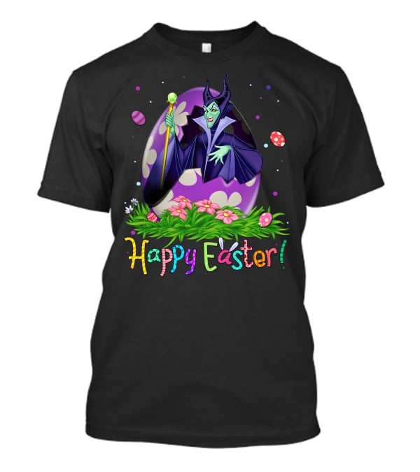 Maleficent Happy Easter Magic Egg Hunt Celebration T-Shirt
