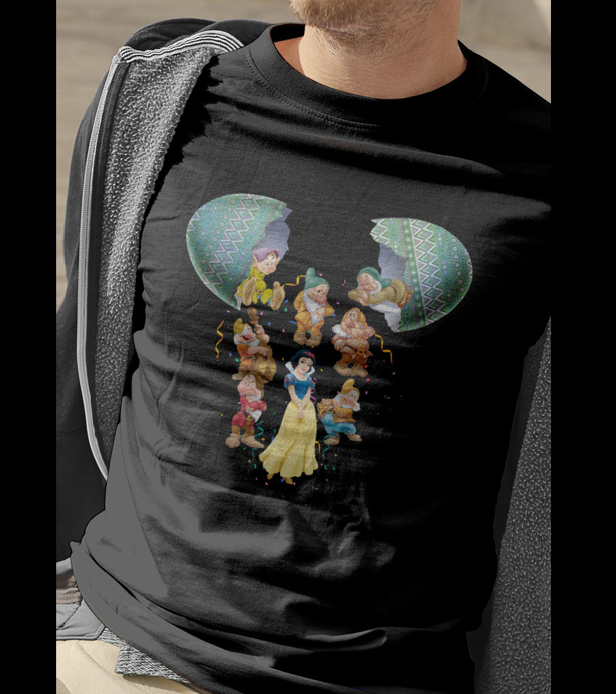 Snow White Seven Dwarfs Easter Egg Surprise T-Shirt