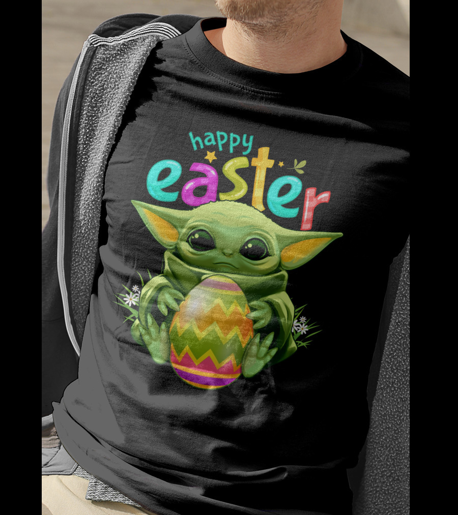 Happy Easter Baby Yoda T-Shirt