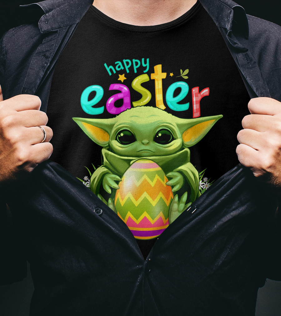 Happy Easter Baby Yoda T-Shirt