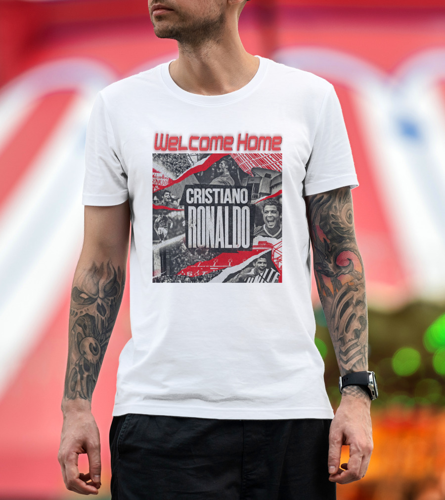 Cristiano Ronaldo Welcome Home T-Shirt