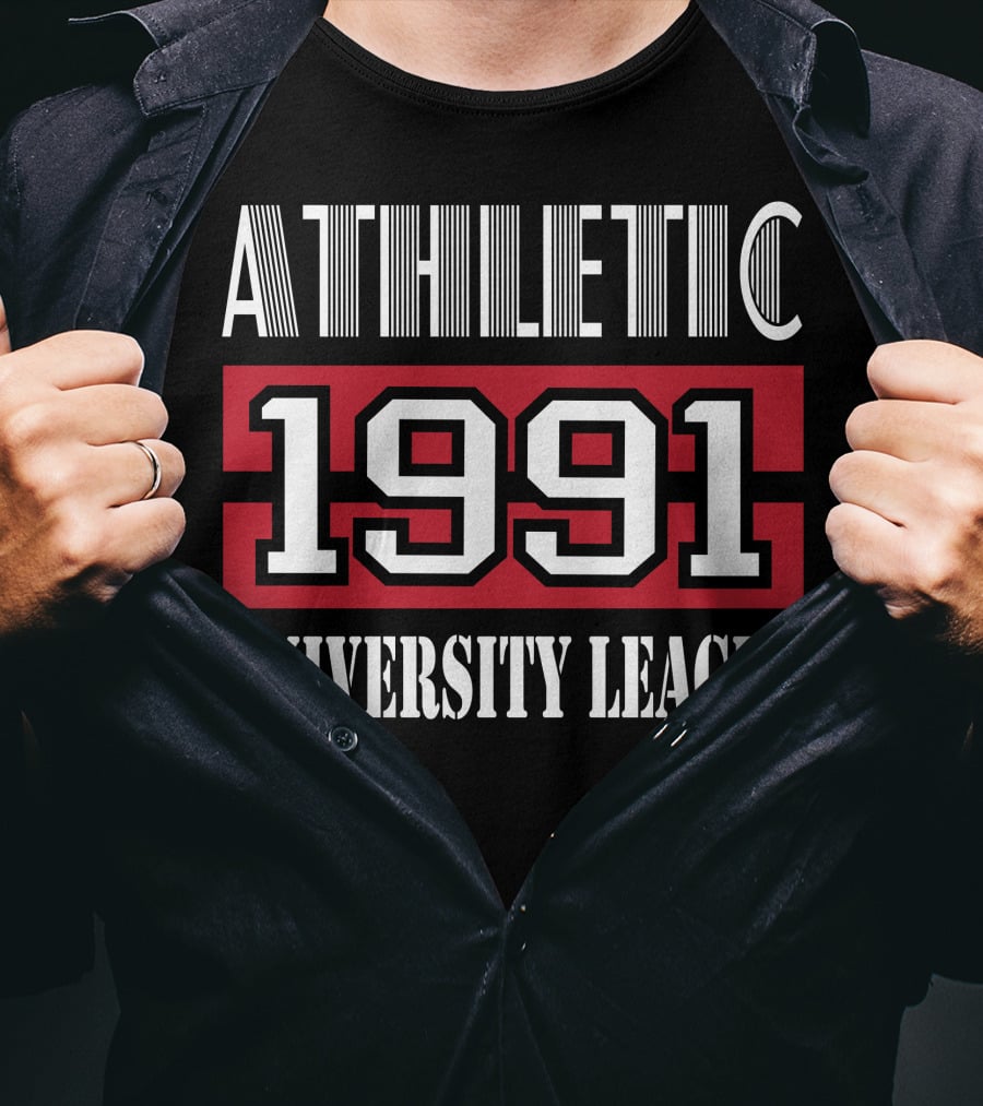 ATHLETIC 1991 UNIVERSITY LEAGUE T-Shirt