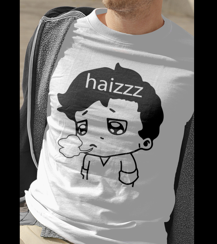 Haizzz Thổi Bong Bóng Buồn Dễ Thương T-Shirt