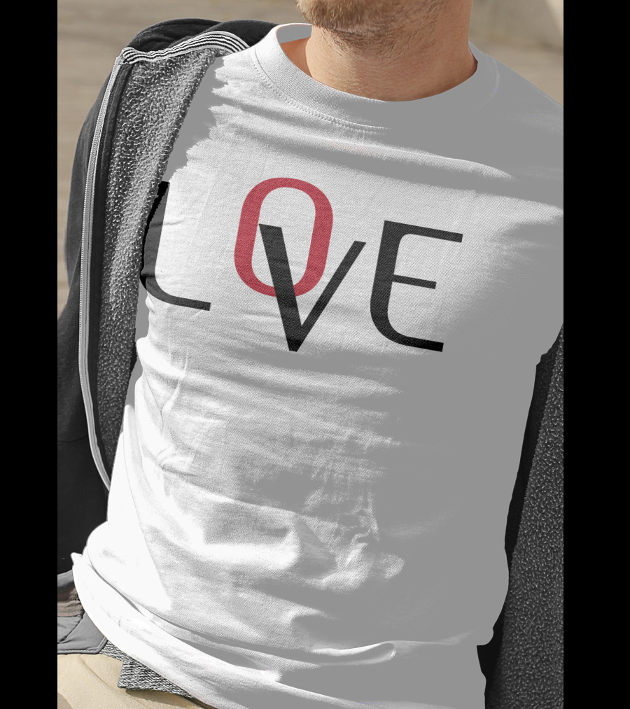 LOVE 1 Tennis-Inspired Fashion T-Shirt