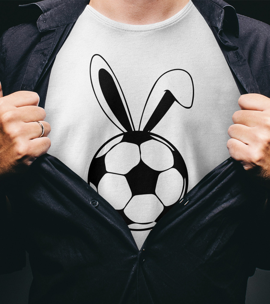 Rabbit Soccer Ball Fusion T-Shirt