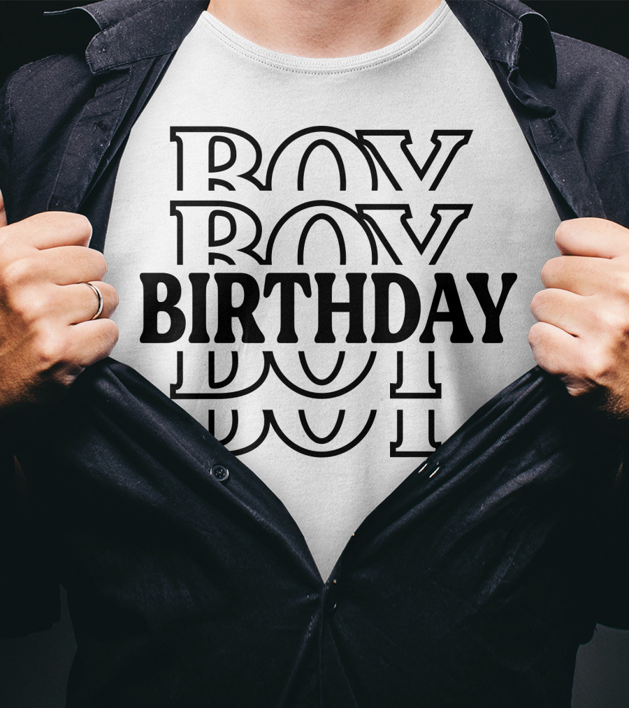 Birthday Boy Birthday Dude Birthday Boy T-Shirt