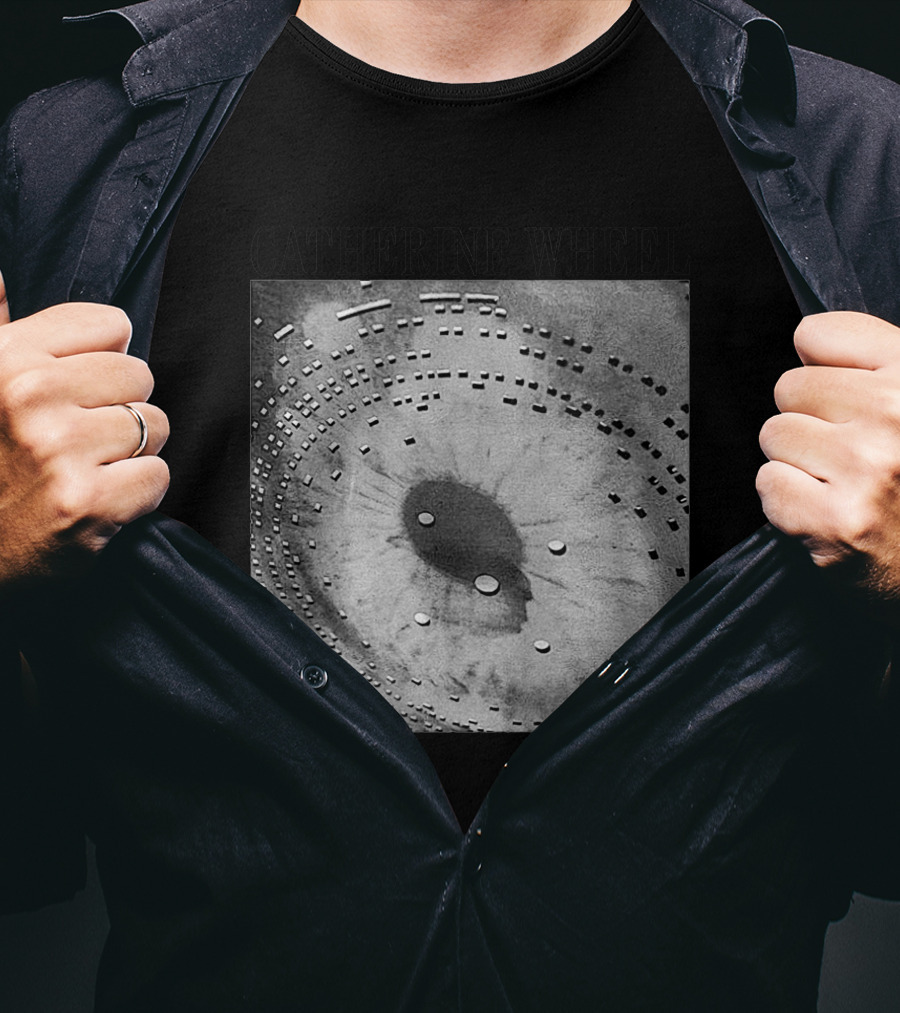 Catherine Wheel Astronomical Abstract Circle T-Shirt