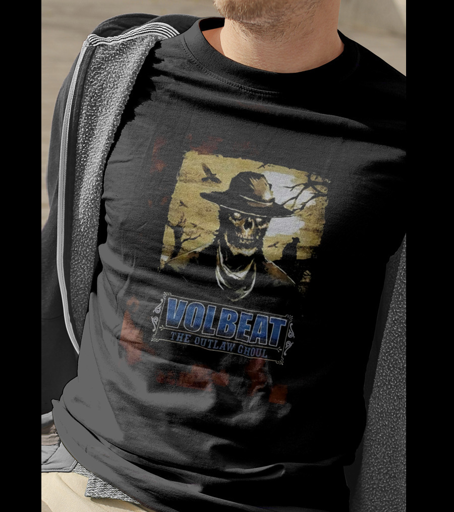VOLBEAT The Outlaw Ghoul Cowboy T-Shirt