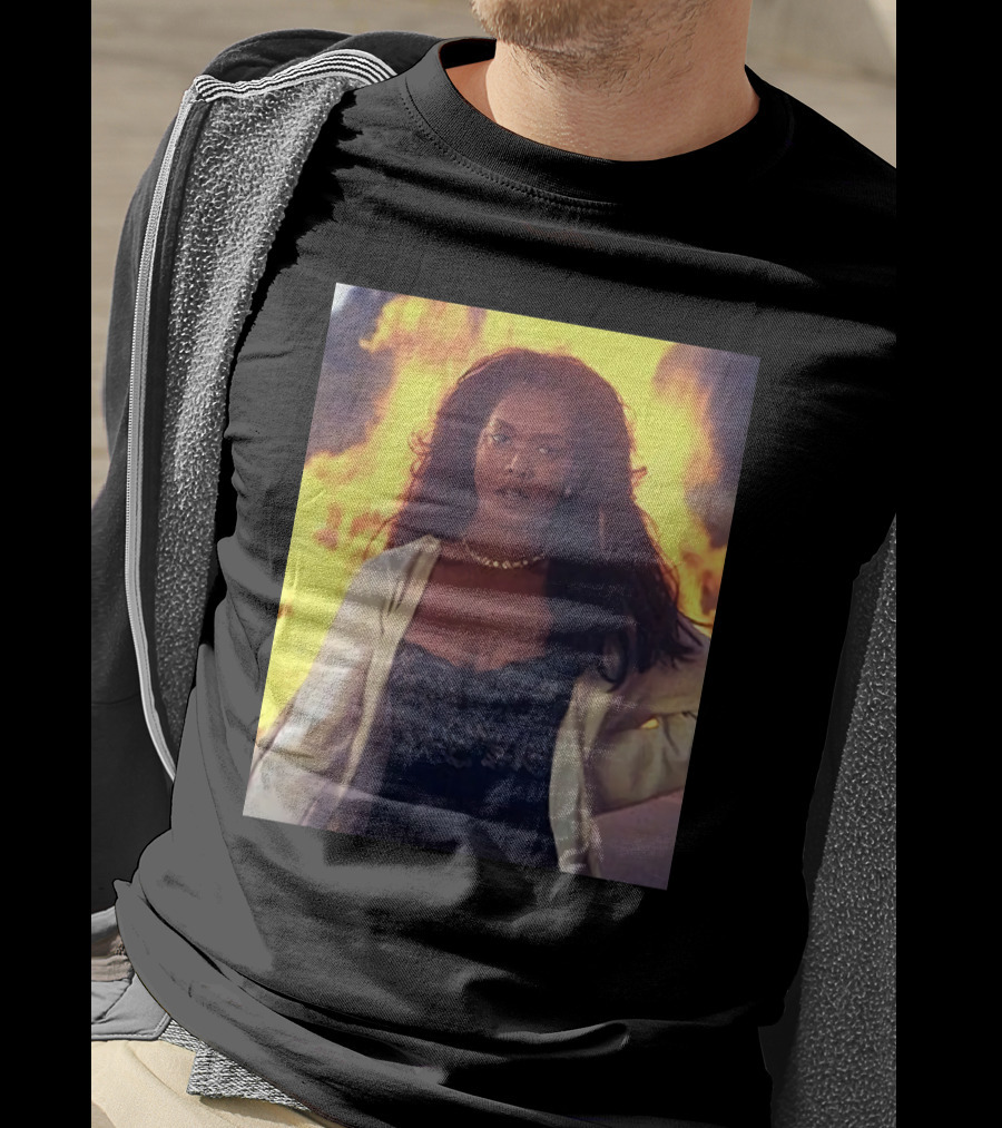 Waiting To Exhale Angela Bassett Fire Scene T-Shirt