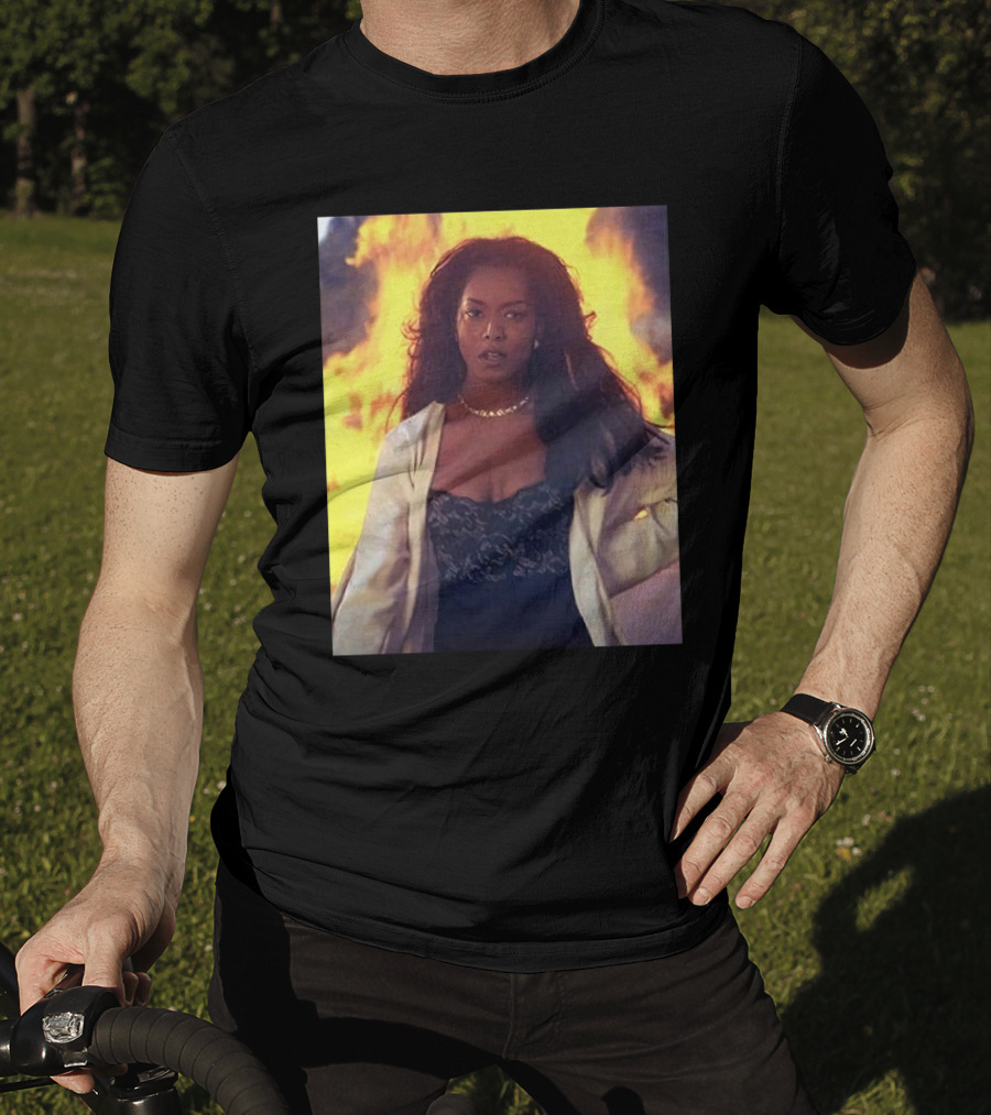 Waiting To Exhale Angela Bassett Fire Scene T-Shirt