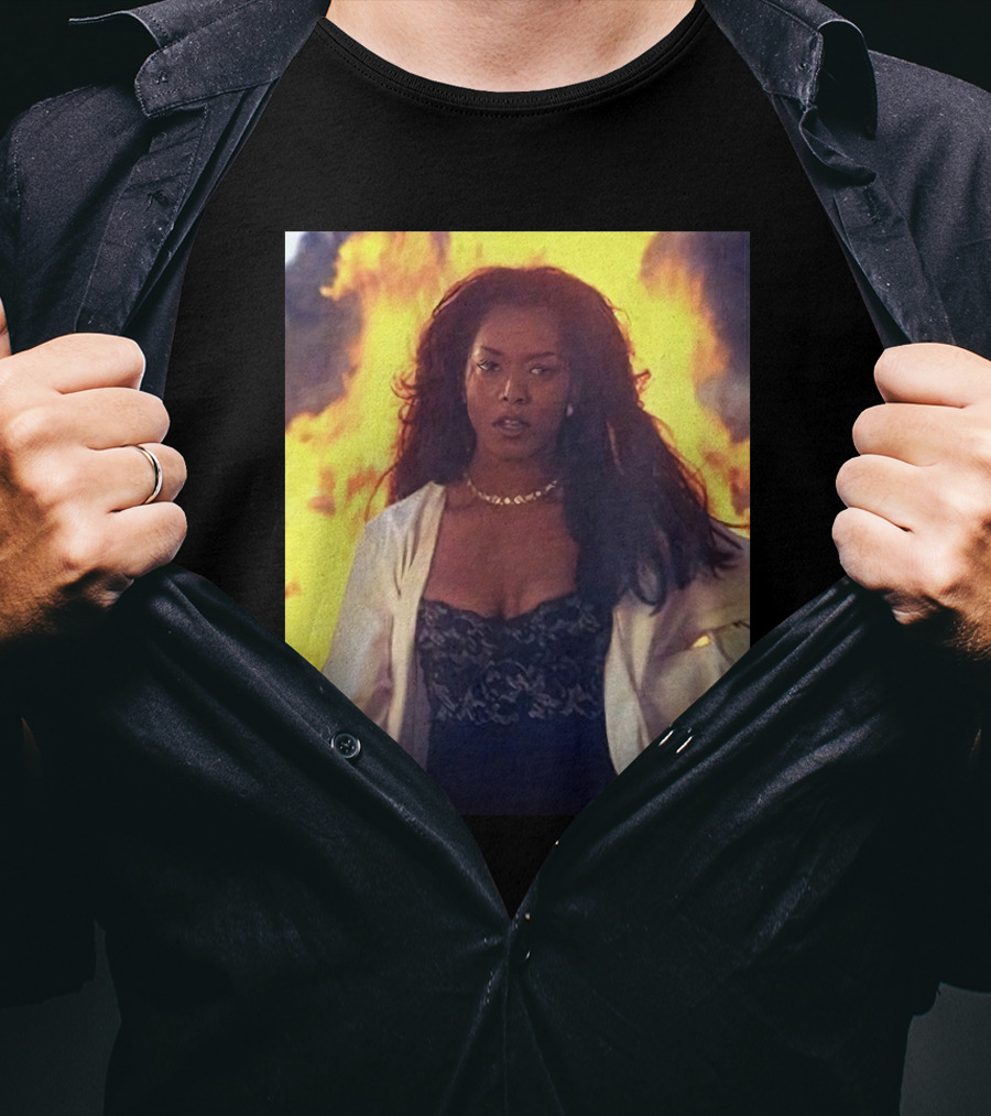 Waiting To Exhale Angela Bassett Fire Scene T-Shirt