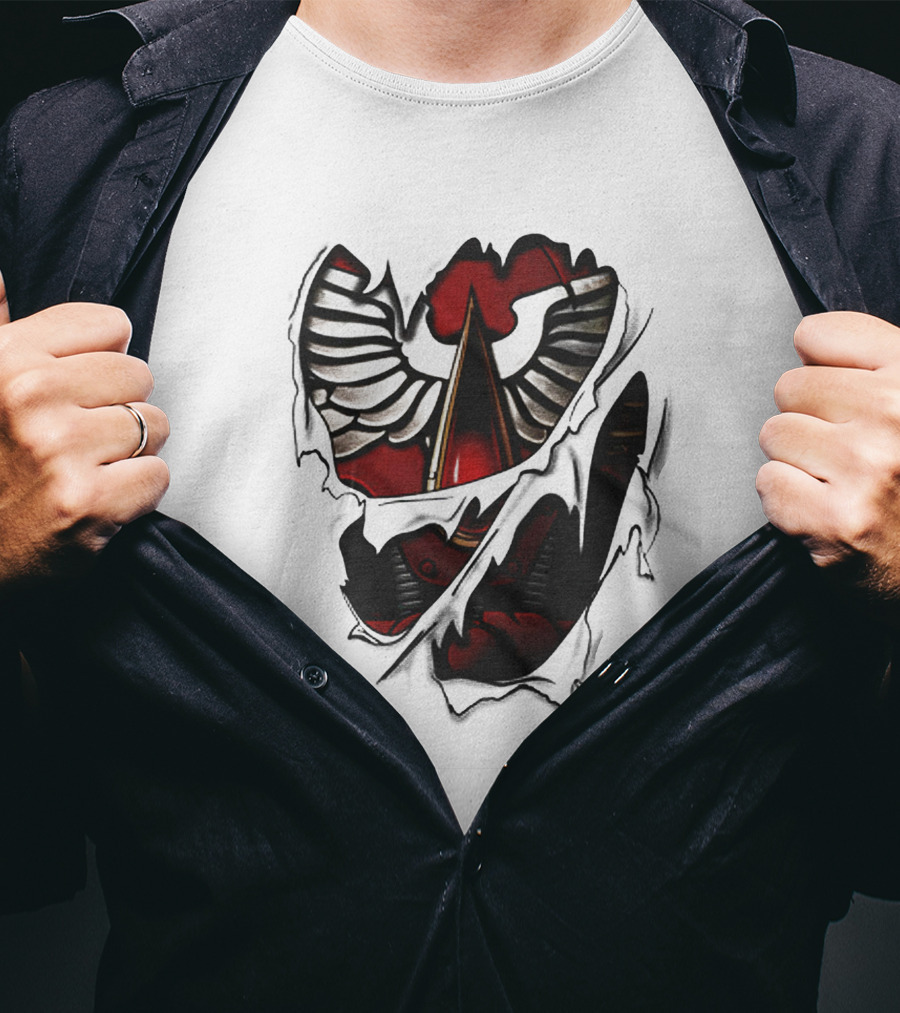 Warhammer 40k Blood Angels Winged Armor T-Shirt