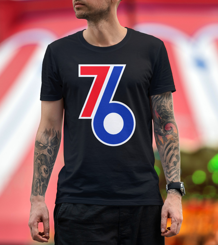 76ers City Edition Basketball Team T-Shirt