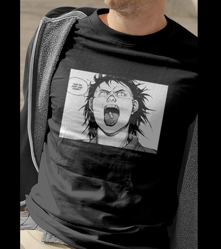 Akira Tetsuo They're Just Like Candy Pill T-Shirt