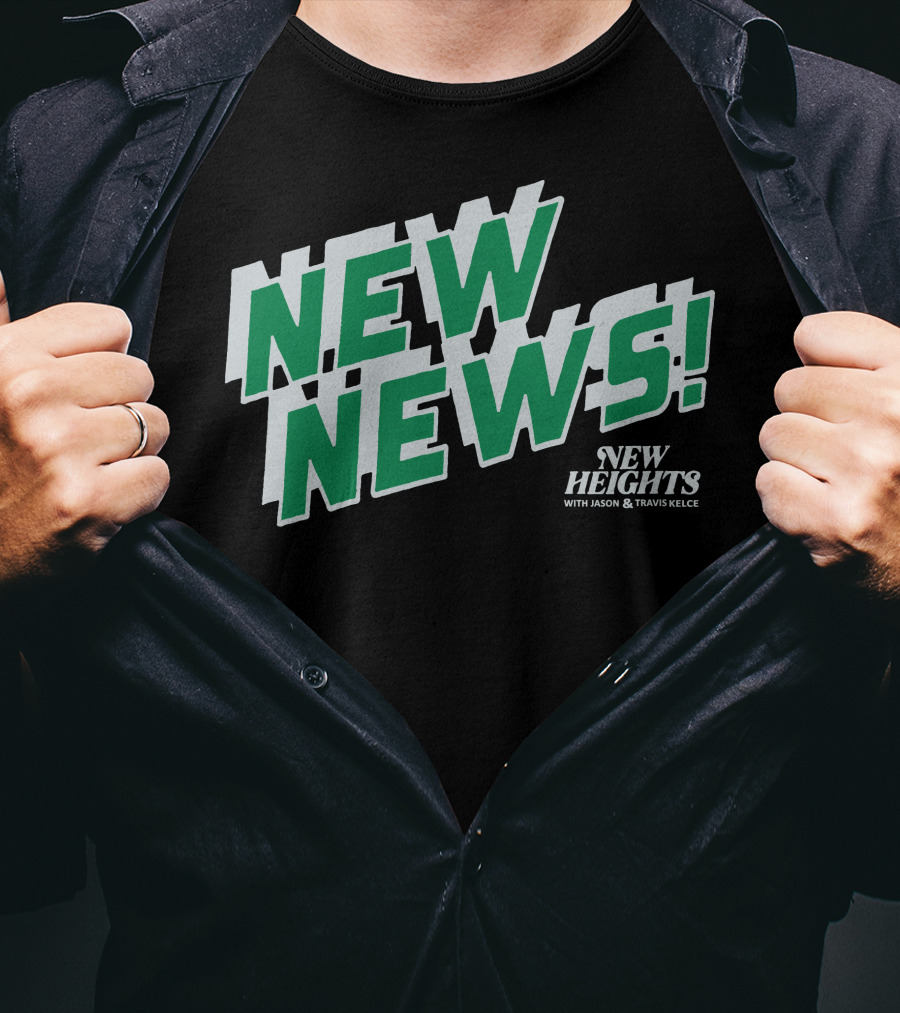 New Heights New News With Jason And Travis Kelce T-Shirt