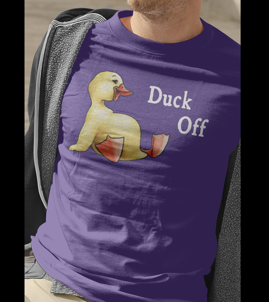 Duck Off Funny Sitting Duck T-Shirt
