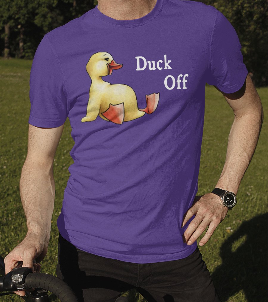 Duck Off Funny Sitting Duck T-Shirt