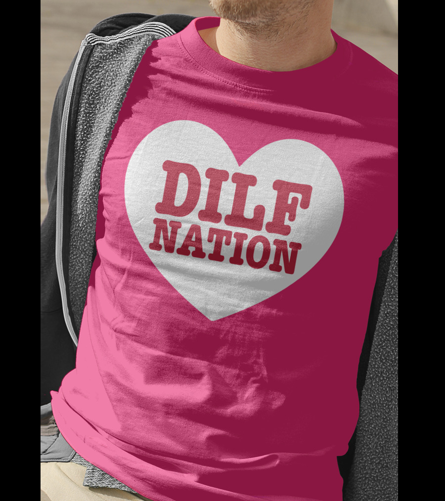 DILF NATION Heart Classic T-Shirt