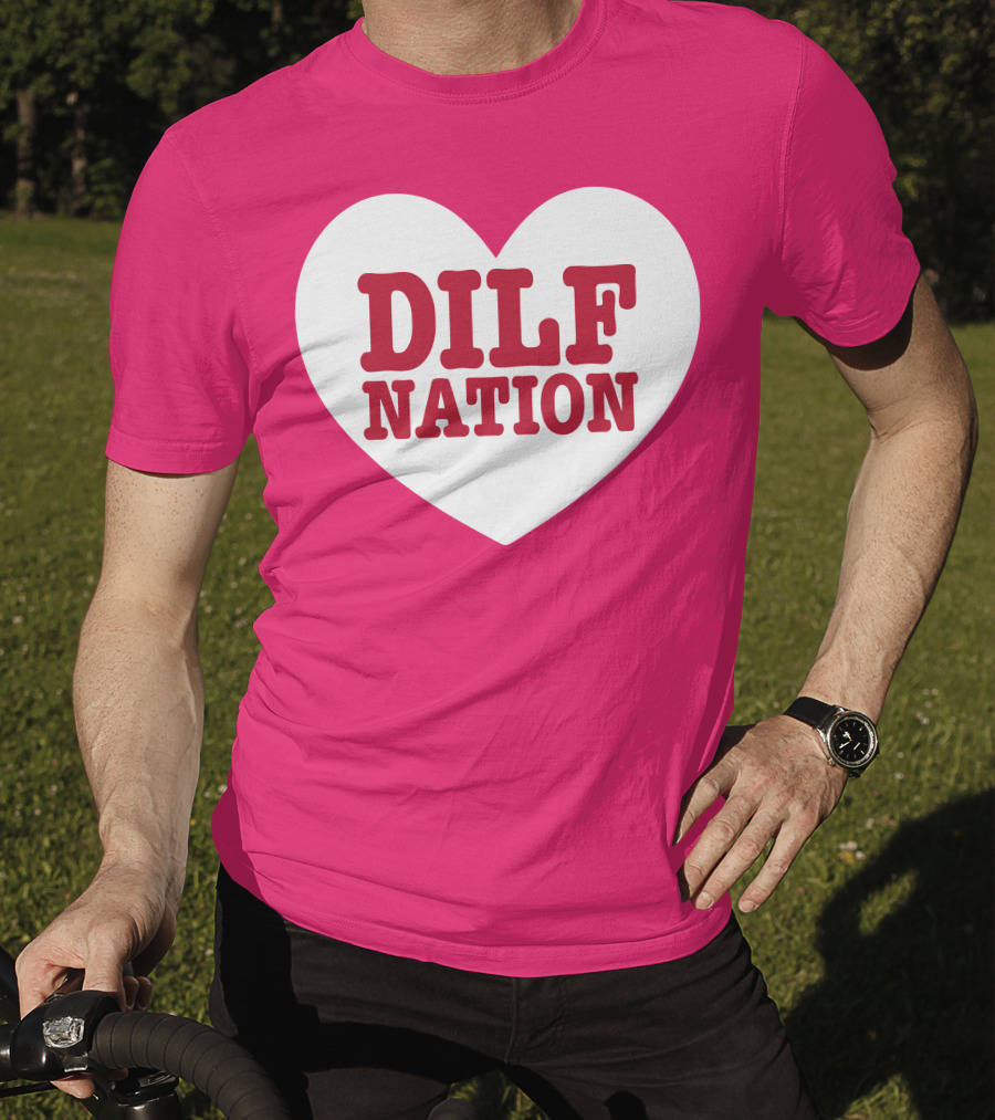 DILF NATION Heart Classic T-Shirt