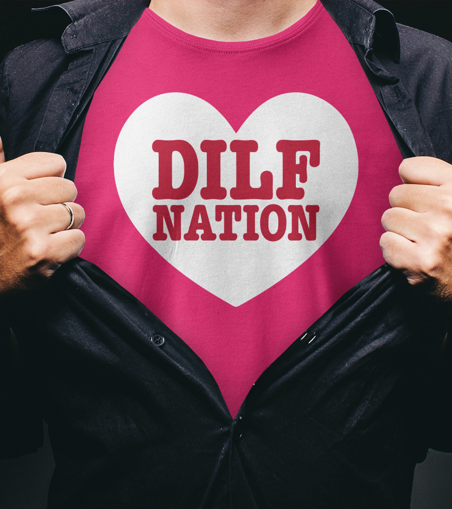DILF NATION Heart Classic T-Shirt