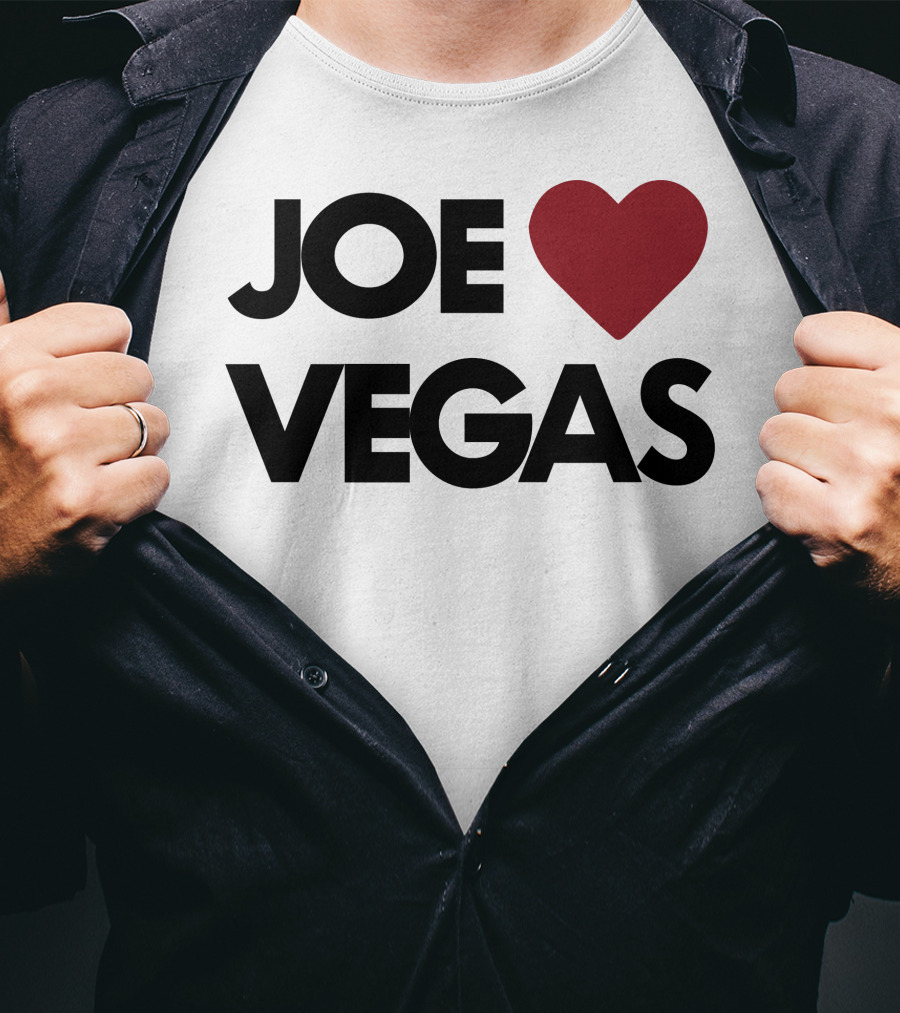Joe Heart Vegas Love T-Shirt