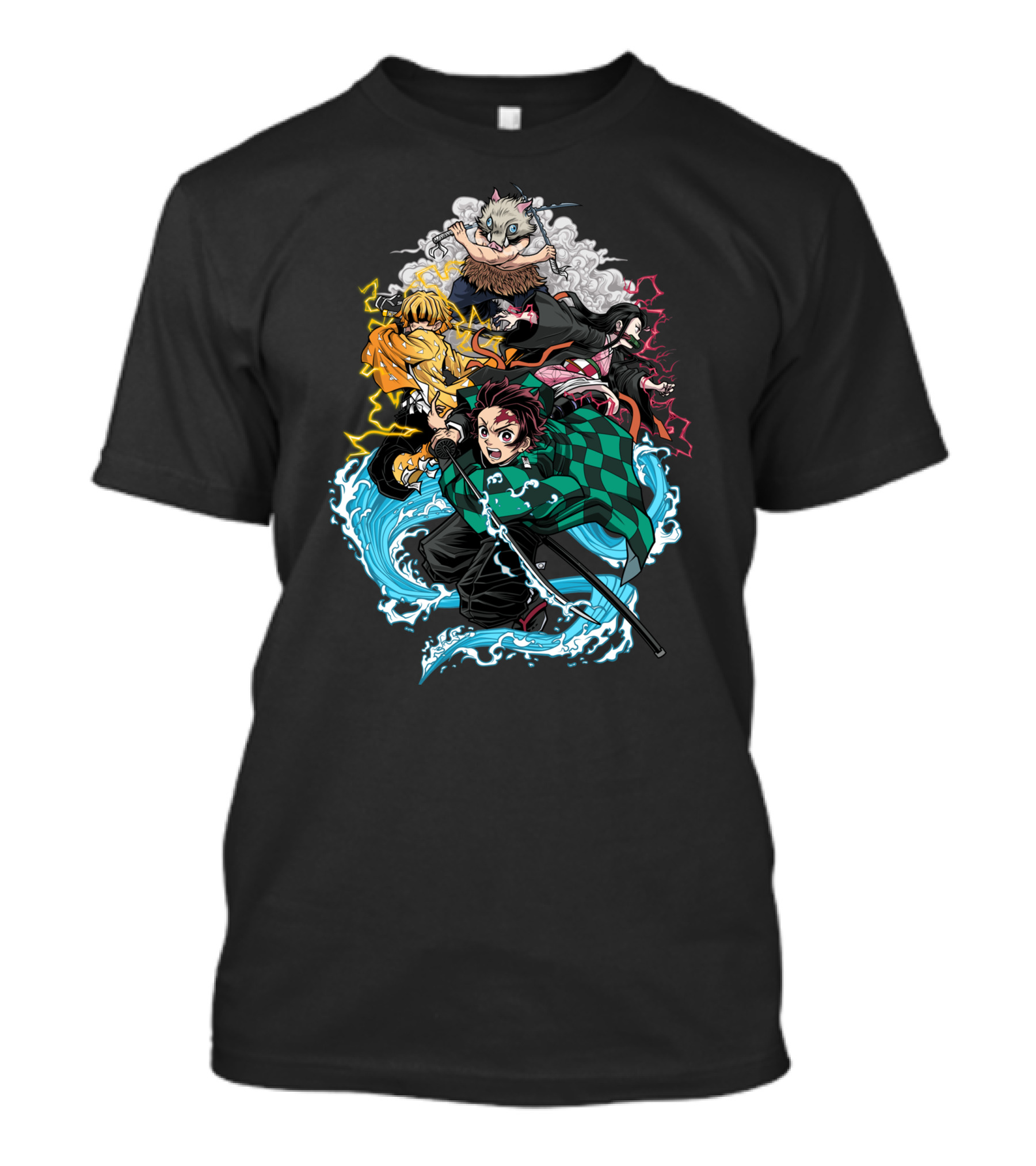 Demon Slayer Classic Characters Action T-Shirt