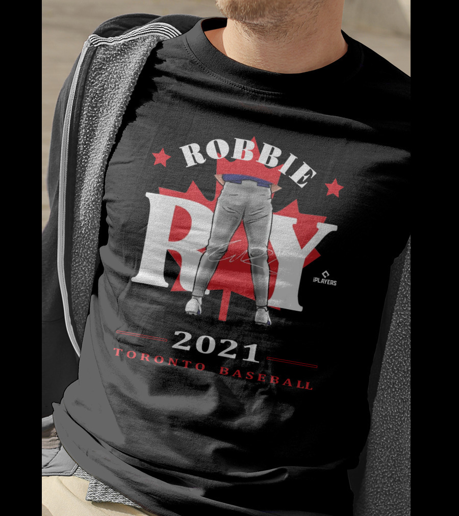 Toronto Baseball Robbie Ray Maple Leaf Star T-Shirt