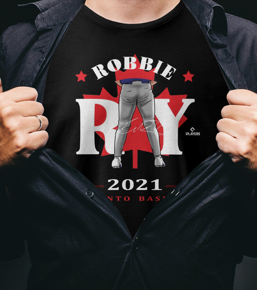 Toronto Baseball Robbie Ray Maple Leaf Star T-Shirt