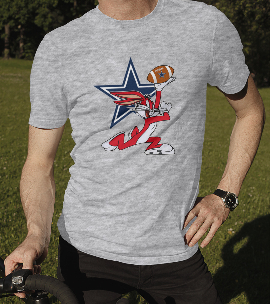 Dallas Cowboys Bugs Bunny Football Star T-Shirt