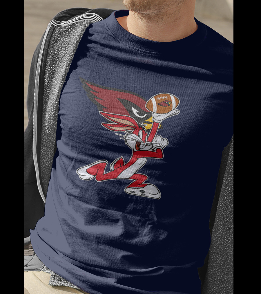 Arizona Cardinals Bugs Bunny Football Chiefs T-Shirt